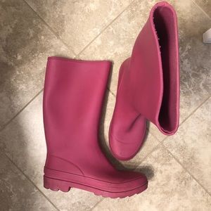 Pink Rainboots